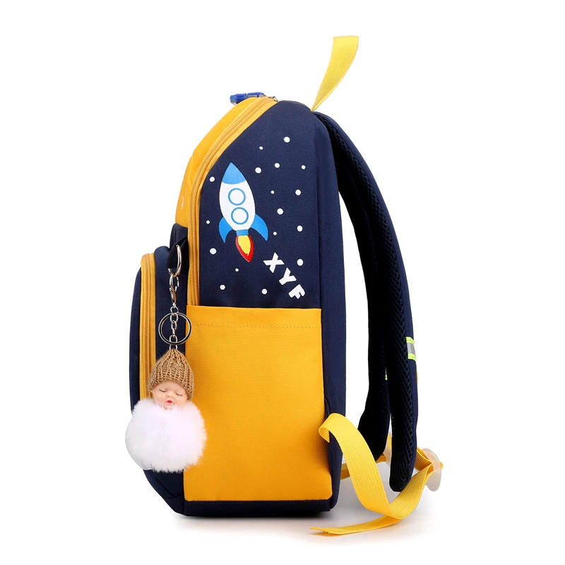 2020 New Arrival Children Space Walk Schoolbag Kids Boys Girls  Primary School Backpack Bag orthopedic satchel;Mochila Infantil