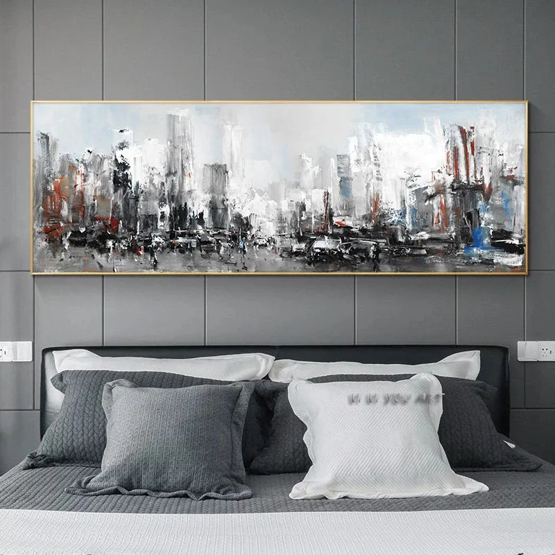

Modern Abstract Oil Painting 100 Hand Painted Canvas Wall Art Unframed Decorative Minimalist For Living Room Bedroom