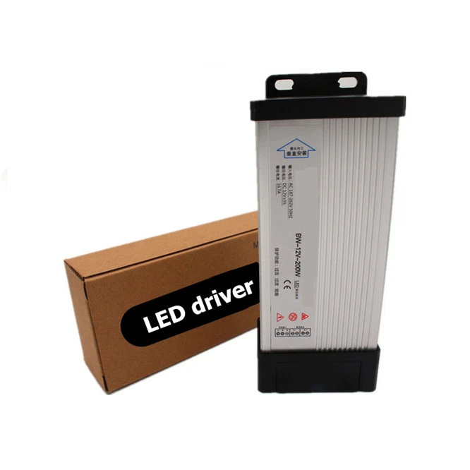 Горячая Распродажа 200 Вт трансформаторы постоянного тока 12 В адаптер питания 16А