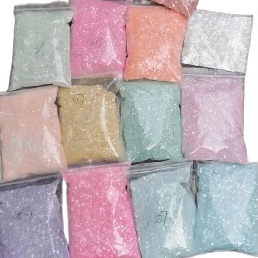 50 г голографическая Mix блестящие туфли лодочки на устойчивом смешанные Размеры