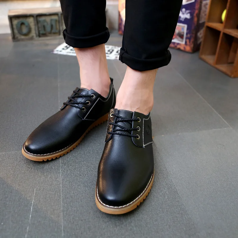 Мужская повседневная обувь горячая Распродажа мужская зимняя из натуральной