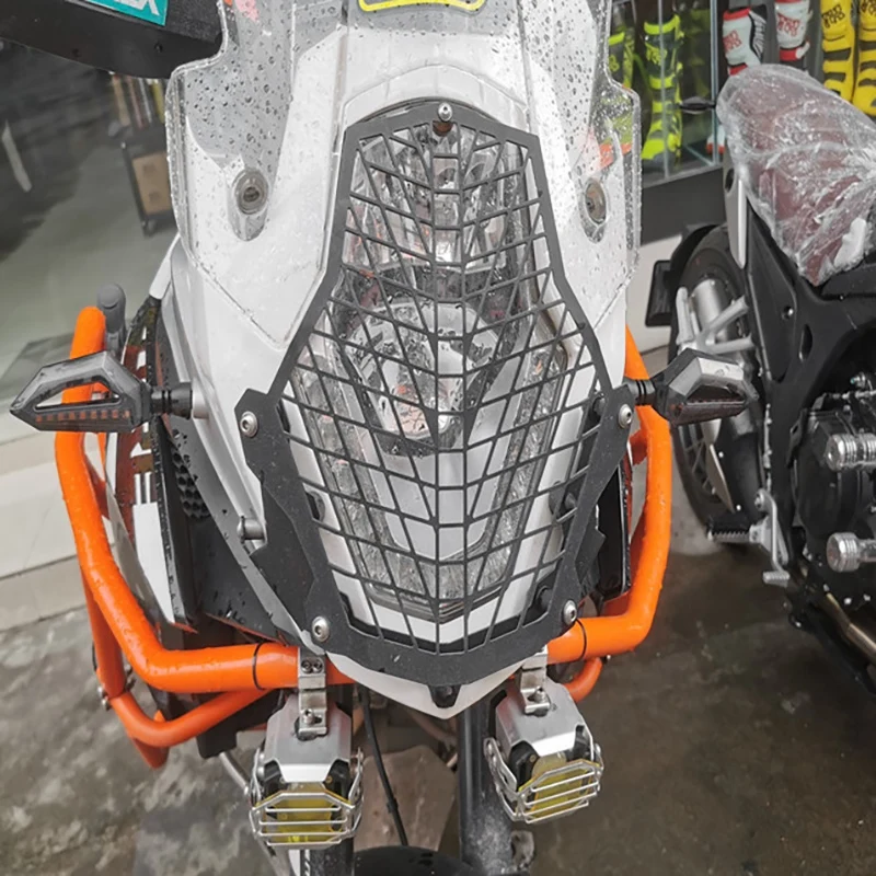 for KTM 1050 1090 1190 1290 Motorcycle Headlight Head Light Guard Protector Cover Protection Grill |