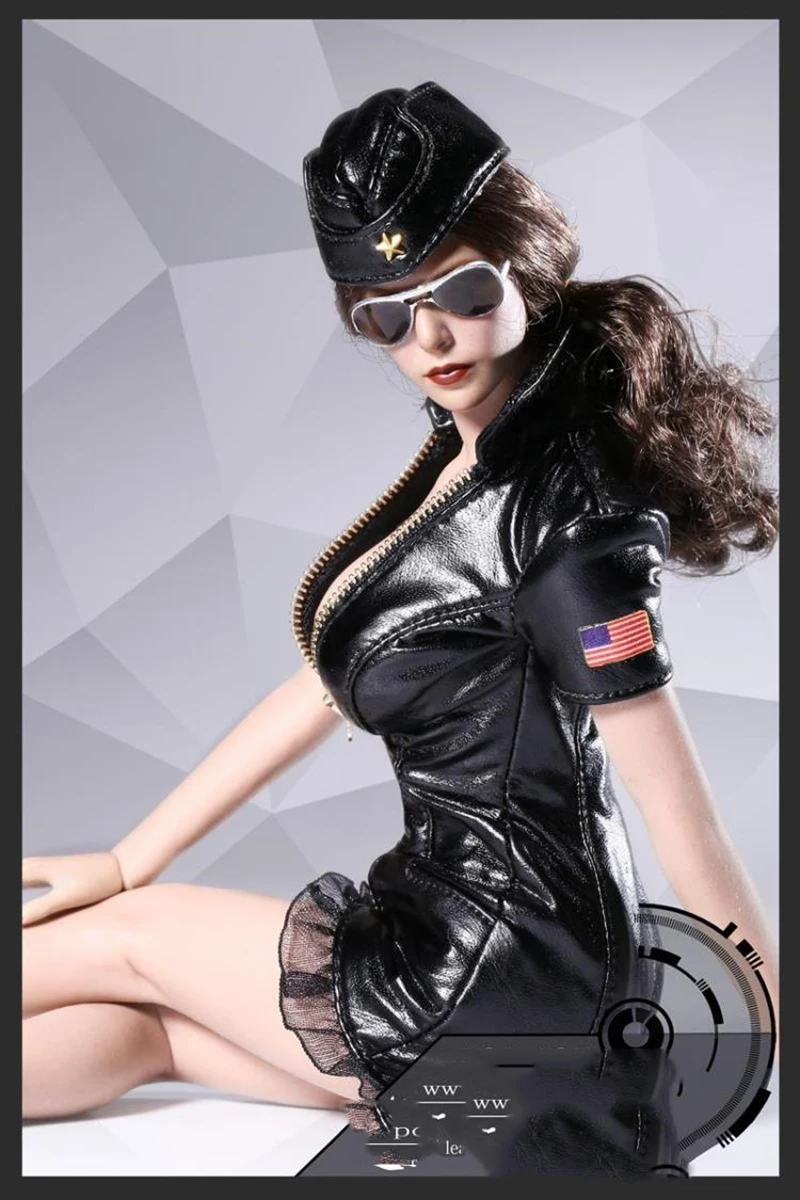 POPTOYS F27 1/6 Женский офицер сексуальная война одежда для боя Костюм F 12 дюймов