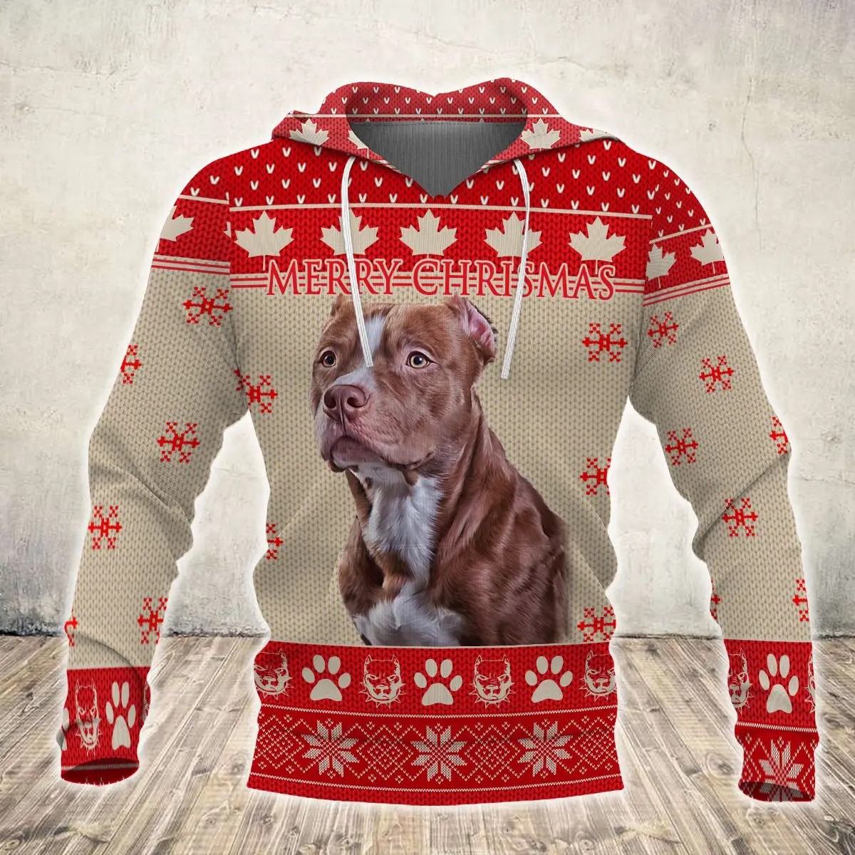 

Merry Christmas Love Pitbull Dog 3D All Over Printed Mens autumn Hoodie Unisex Casual Pullover Streetwear Jacket Tracksuit DK256