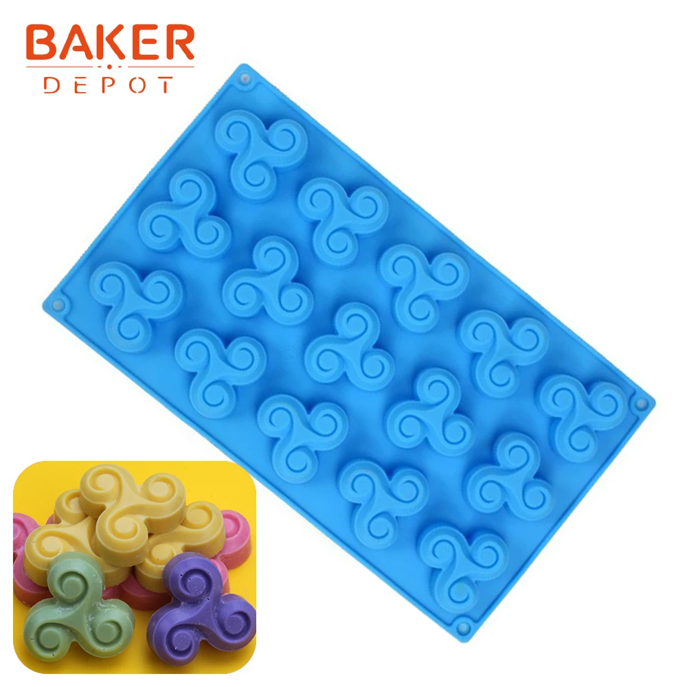 BAKER DEPOT, силиконовая форма для конфет, шоколада, цветов, торта, печенья, выпечки, форма для мыла ручной работы, сделай сам, на день рождения - Цвет: CDSM-149
