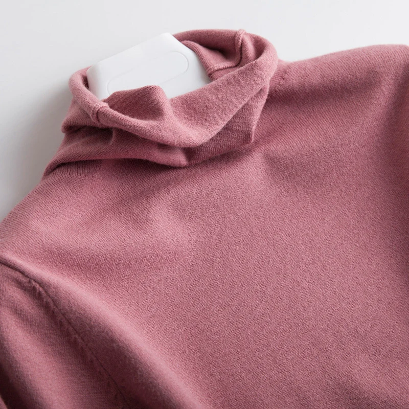 TIGENA 2019 Autumn Winter Sweater Women Turtleneck Long Sleeve Knitted Cashmere Female Jumper Ladies Tops Pink Yellow | Женская одежда