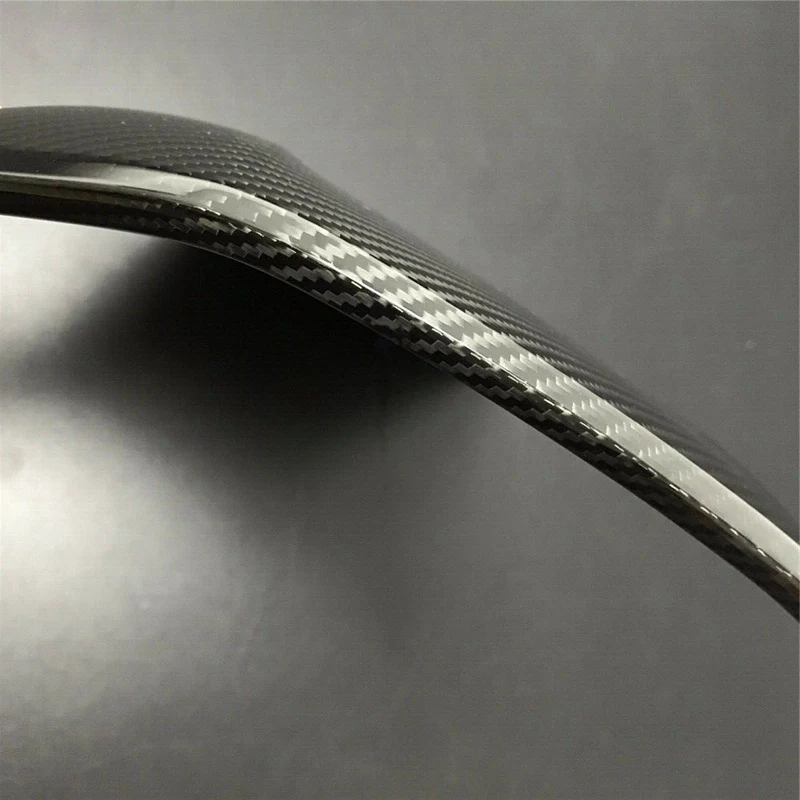 Углеродное волокно чехол рулевого колеса автомобиля Отделка приборной панели