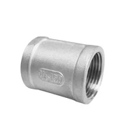 38 femalefemale threaded coupling stainless steel ss304 ff coupling pipe fittings 30mm length