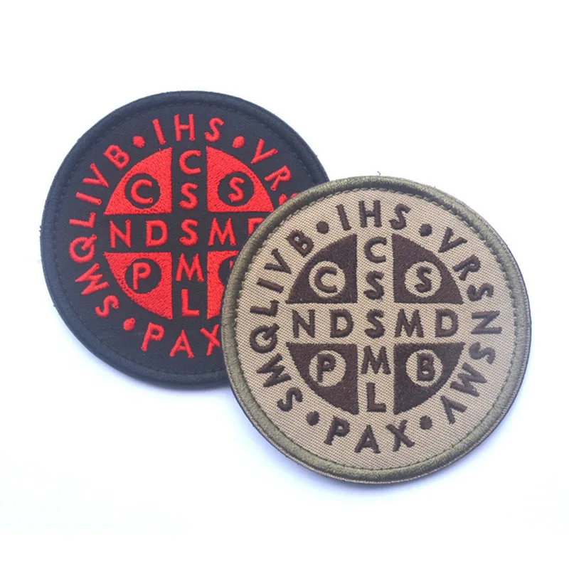 1pcMilitary Тактический Бенедикт в поперечную полоску/яйца с вышитым крестом чехол