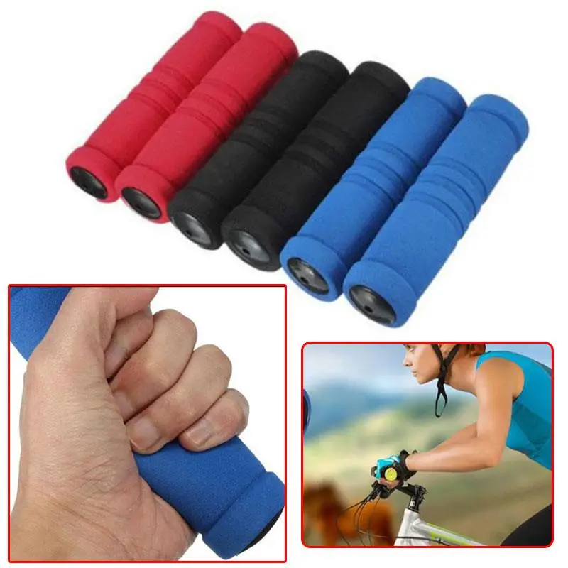 1 пара противоскользящие губки для руля велосипеда|Упоры рук на руль велосипеда| |
