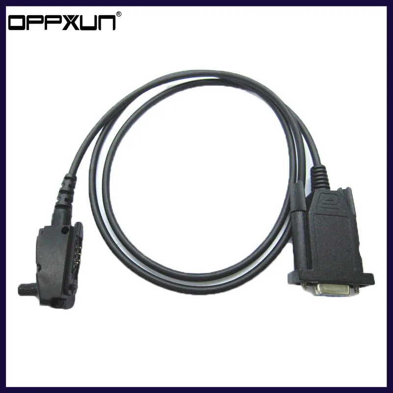 

OPPXUN RIB-Less programming cable for Icom IC-F4062T IC-F4062S IC-F4061 black walkie-talkie radio accessories