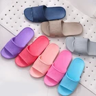 Домашние Тапочки для ванной; Нескользящие летние тапочки на плоской подошве