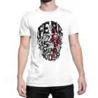 Хлопковая футболка с принтом страх, это разум