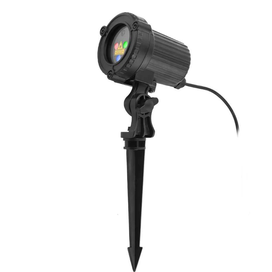 Инопланетянин открытый RGB 12 рождественские тематические узоры лазерный проектор огни водонепроницаемый сад открытый Рождественская елка праздничное освещение