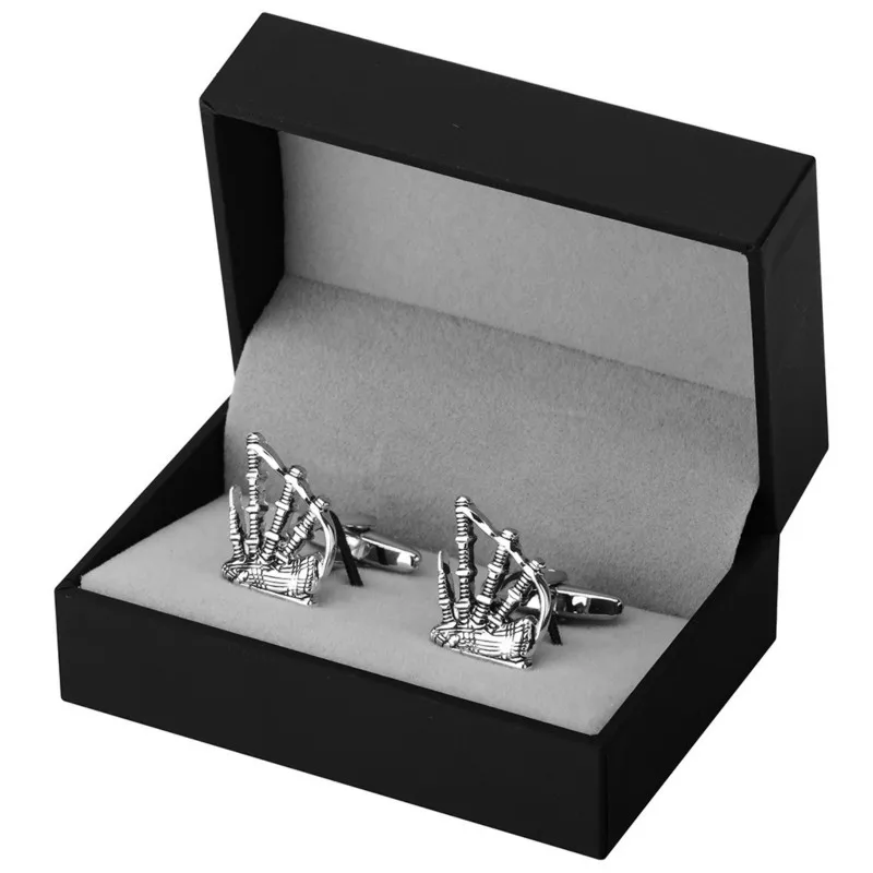 

Cufflinks Copper High-grade Men Suit Daily Business Banquet Concert Dress Shirt French Bagpipe Instrument Cufflink Trendy Gifts