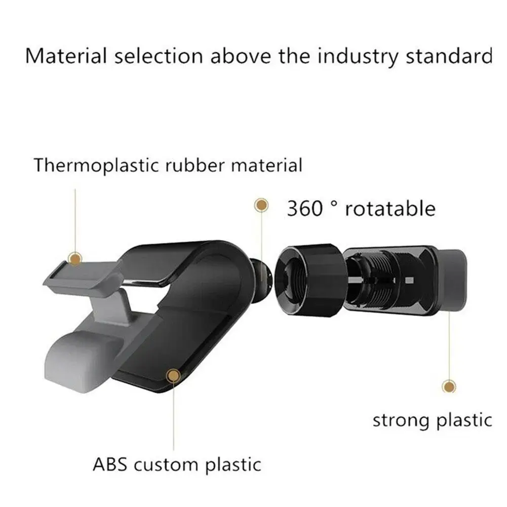 

Universal Car Mobile Phone Holder 360 Degrees Smartphone Car Bracket Car Mobile Gravity Holder Navigation N5H2