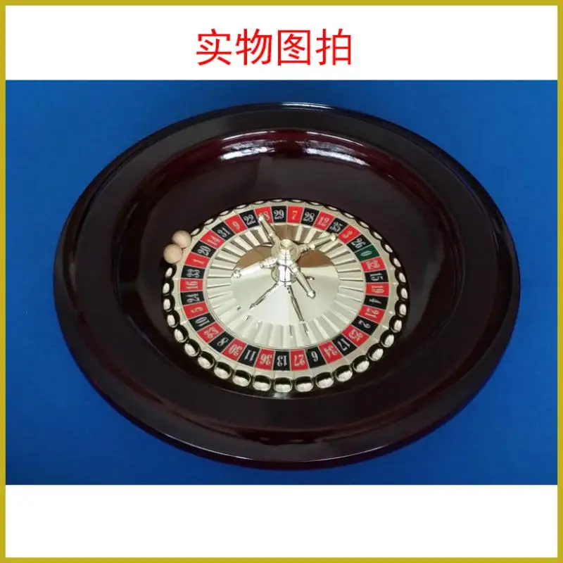 Колеса рулетки 16 дюймов из дерева толстые колеса диаметром 40 см для игр в рулетку