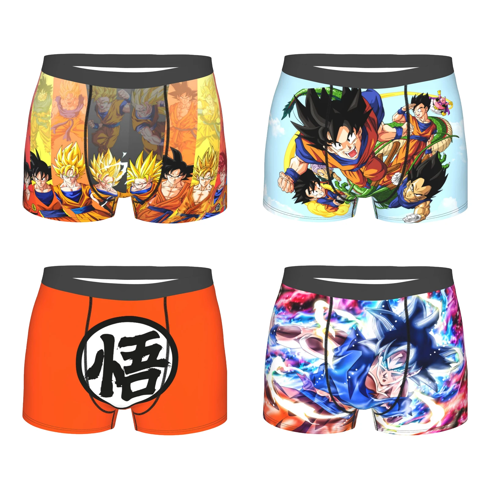 

Мужские легкие трусы-боксеры Goku Kakarot