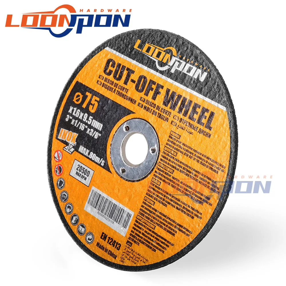 75 мм отрезной круг металлический круг режущего диска из смолы для аксессуаров углового шлифовального станка вращающегося инструмента 5-50 штук.