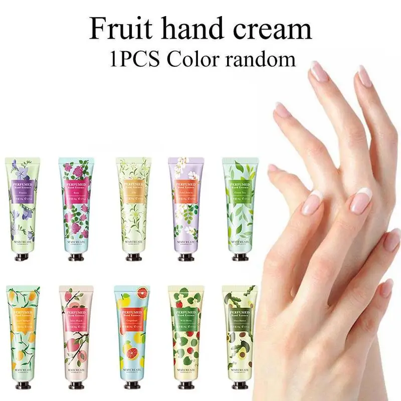 

30g Random Style Hand Cream Fruit Scented Hand Cream Moisturizing Hand Cream Care Nourishes Skin