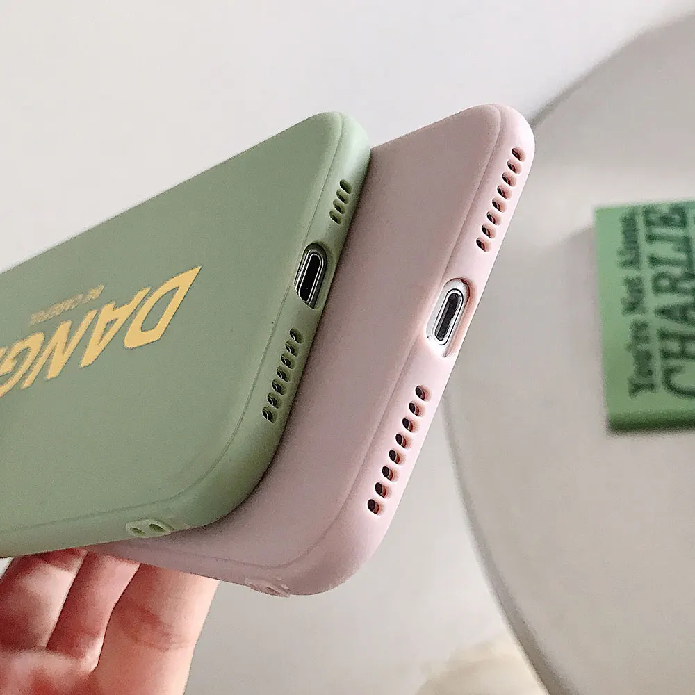 KISSCASE чехол для телефона с английскими словами iPhone XR 6 6S 7 8 Plus мягкие чехлы из ТПУ X XS