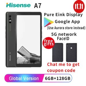 Original Hisense A7 6.7-inch ink screen eink display e-reader OTG
6GB+128GB full access 5G mobile phone Multi language