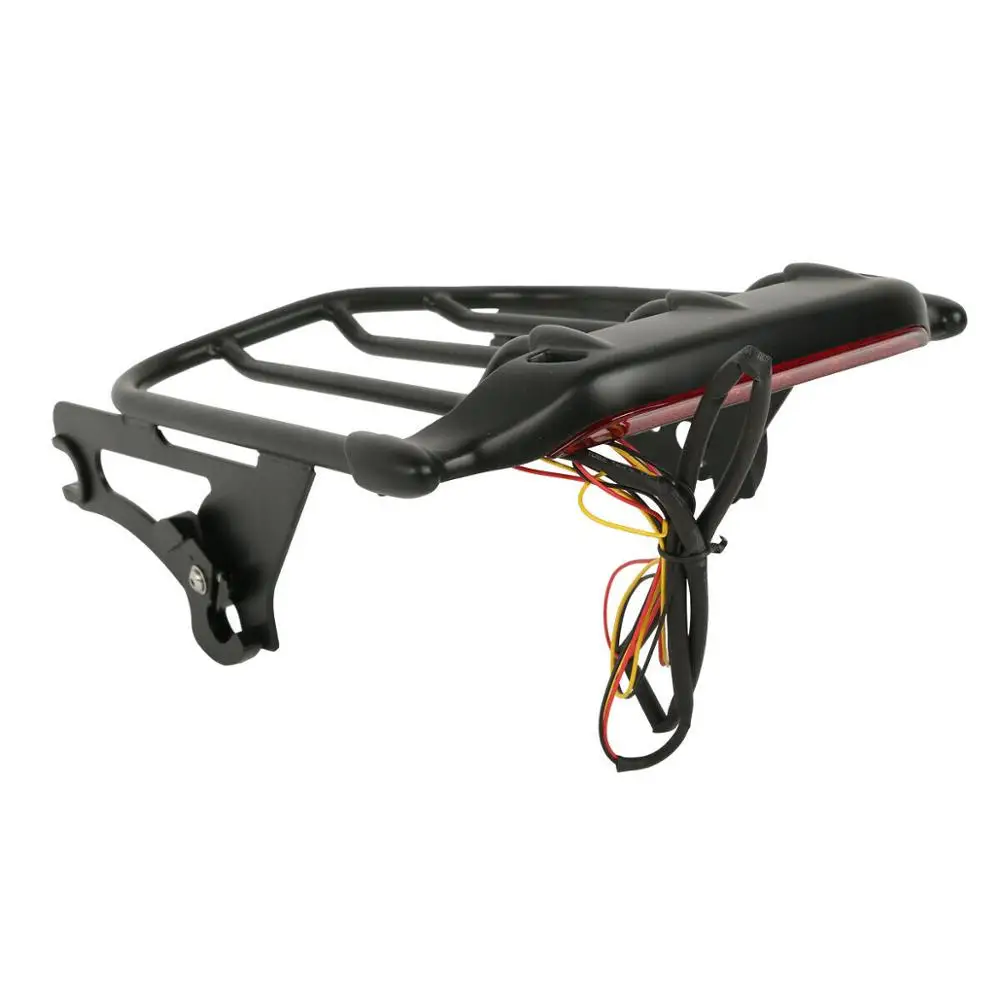 Отсоединяемая стойка для багажа с воздушным крыльем мотоцикла светильник