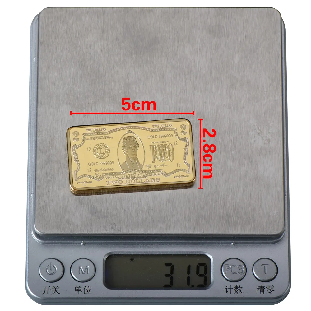 WR 7 шт./лот $ США золотые монеты коллекционные предметы в подарочной коробке