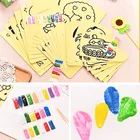 5 шт., Детский развивающий коврик для рисования, с рисунком