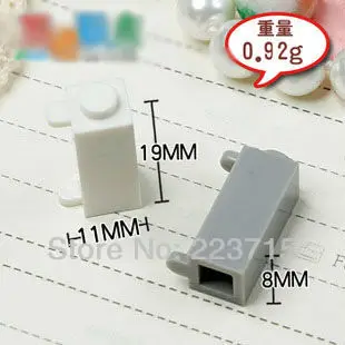 Бесплатная доставка! 10 шт. * держатель волана 1x1x2 * самодельные развивающие блочные кирпичи, совместимые с сборными элементами