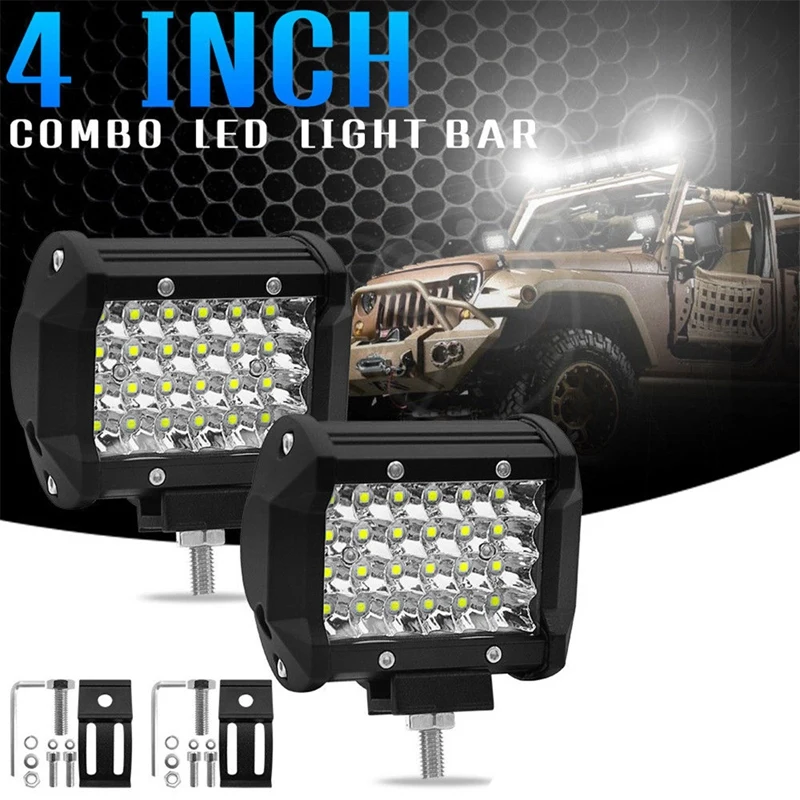 Светодиодный рабочий светильник фонарики световая балка прожектор для