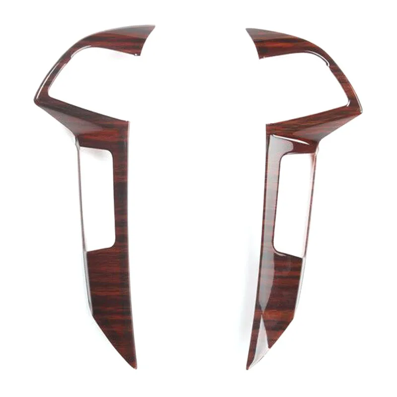 Wood Color C Для Honda Accord 8th 2008-2012 Автомобильный руль украшение ободок накладка наклейки автомобильные молдинги Стайлинг ABS - Название цвета: Wood Color C