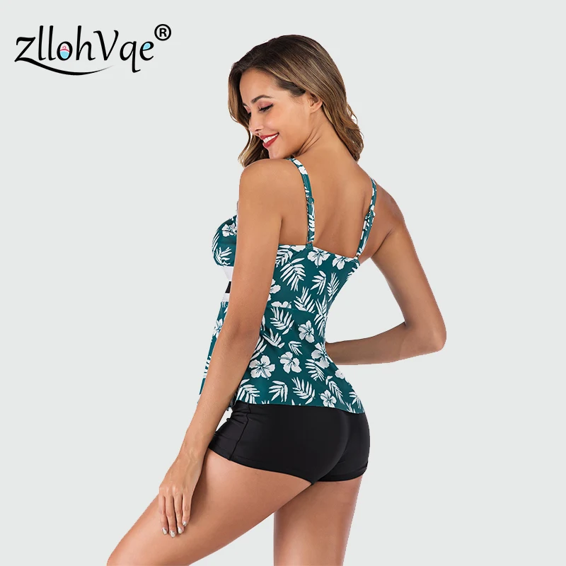 

ZLLohVqe 2021 Sexy Swimsuit Push Up Swimwear Women Ruffle Shoulder Swimsuit Bodysuit Bathing Suit Swim Wear