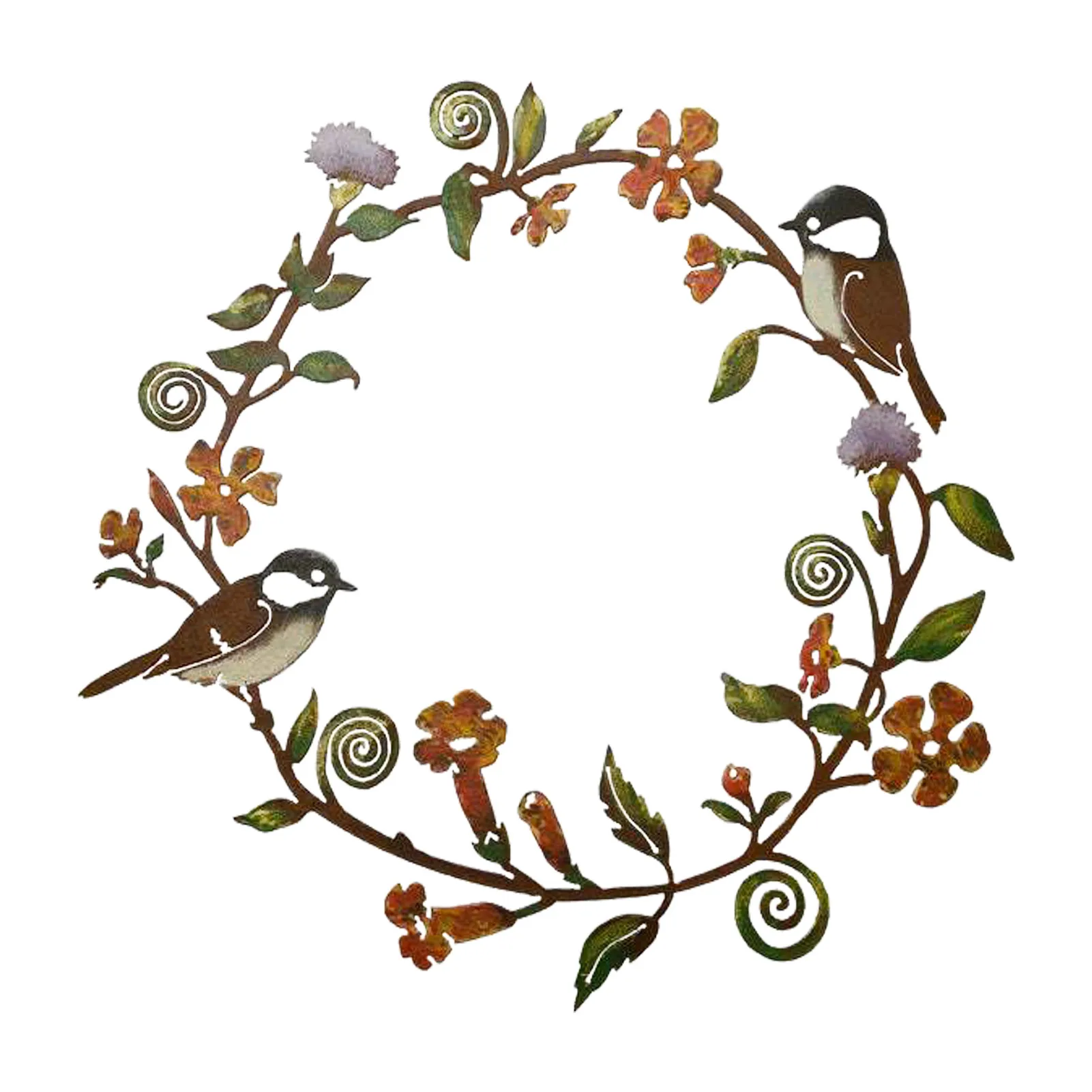 

Цветочный венок, настенное искусство, крыльцо, окно, птица, подвесной Декор