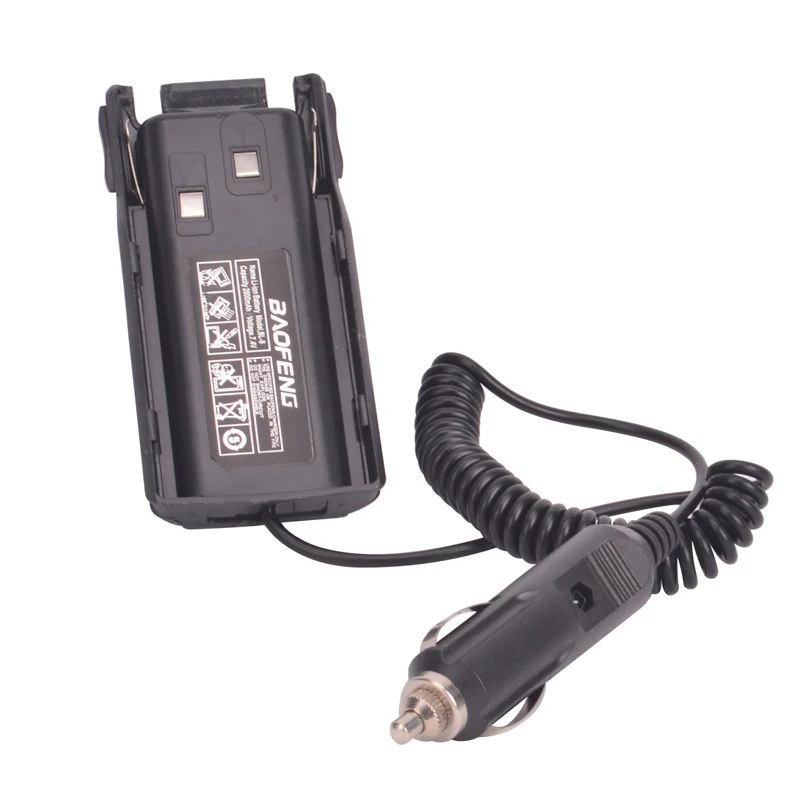 Зарядное устройство baofeng для автомобильного прикуривателя 12 в с разъемом