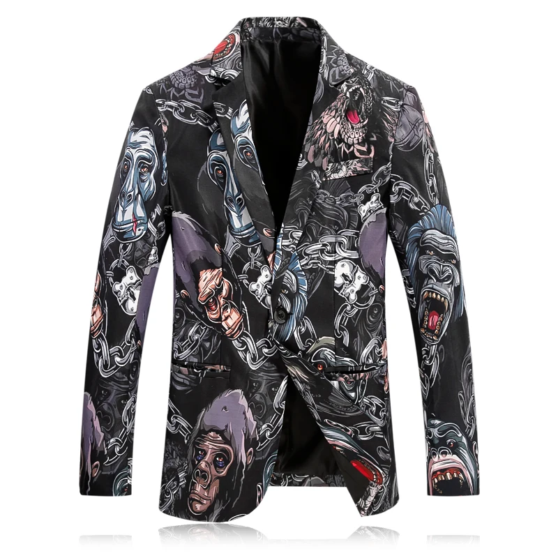 

Casual 2019 Men's Slim Fit One Button Suit Jackets Blazer Bridegroom Wedding Formal Prom Costume Jackets Man Dress M-4XL #871
