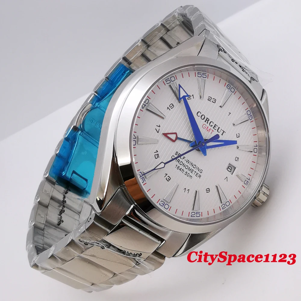 Мужские механические часы из нержавеющей стали с автоматическим движением 41 мм |