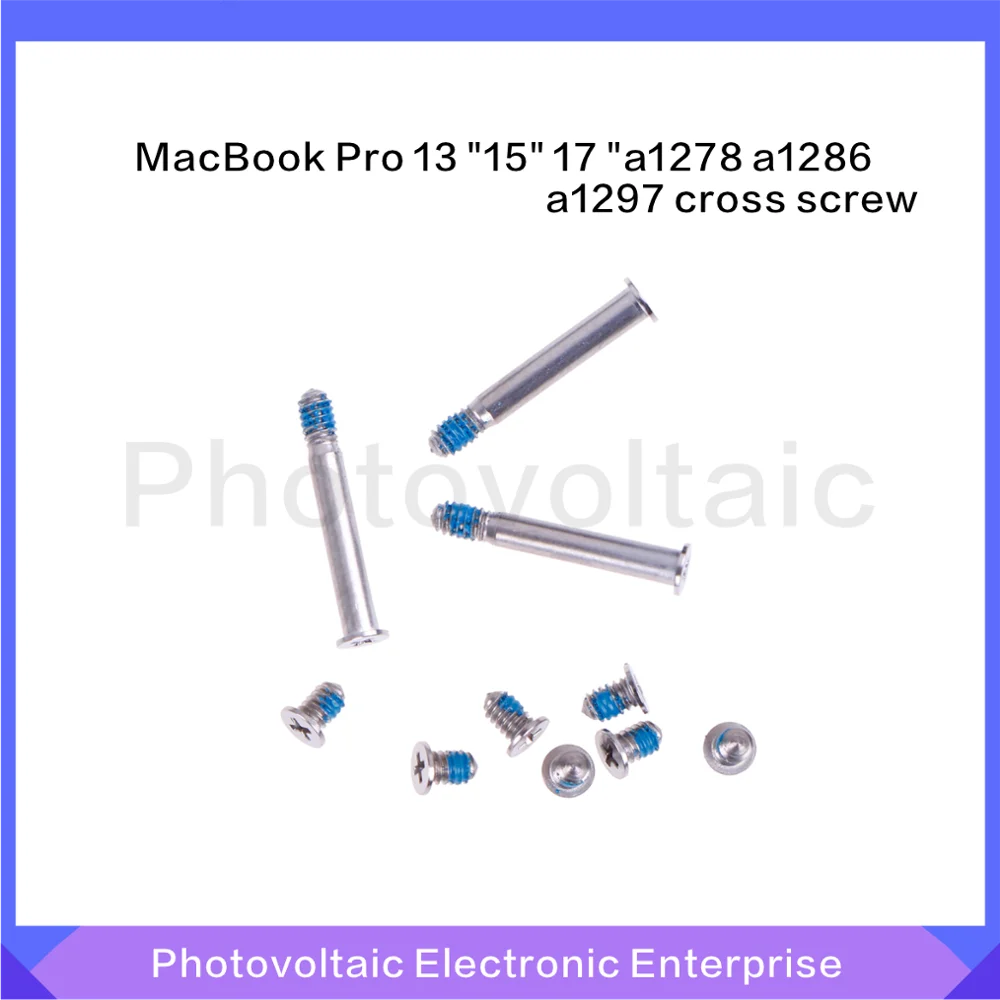 Screw с инструментами для MacBook Pro 13 &quot15&quot 17 &quotзадняя крышка винт Macbook A1278 A1286 A1297