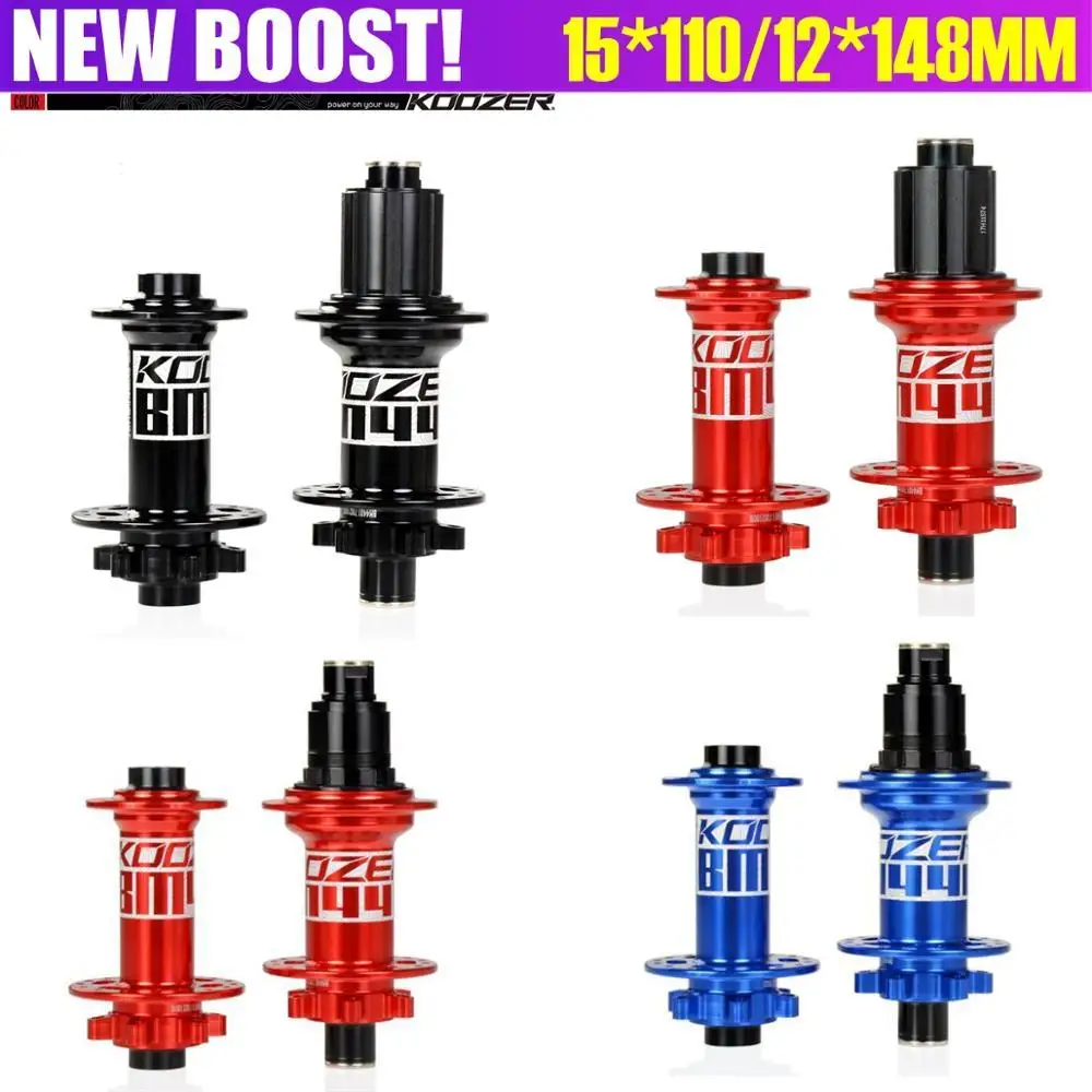 KOOZER BM440 MTB горный велосипед BOOST концентраторы 32h отверстие дисковый подшипник
