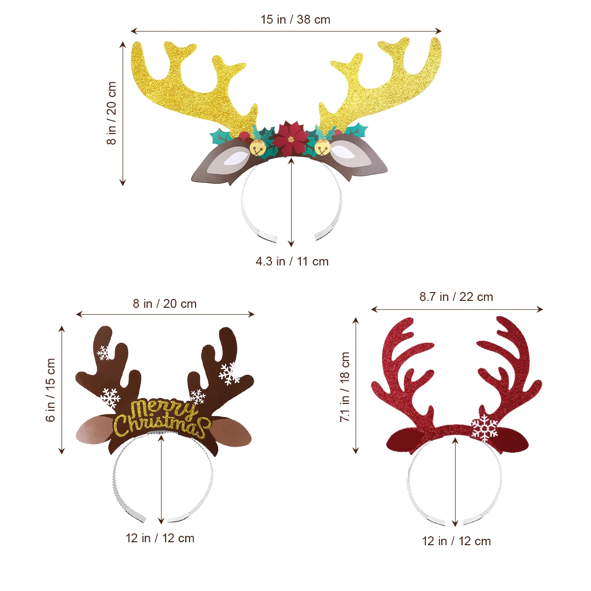 Ободок для волос с ушками 12 шт. | Дом и сад