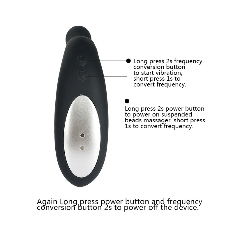 10 Частотный двойной двигатель зарядки простаты массажный вибратор G-Spot