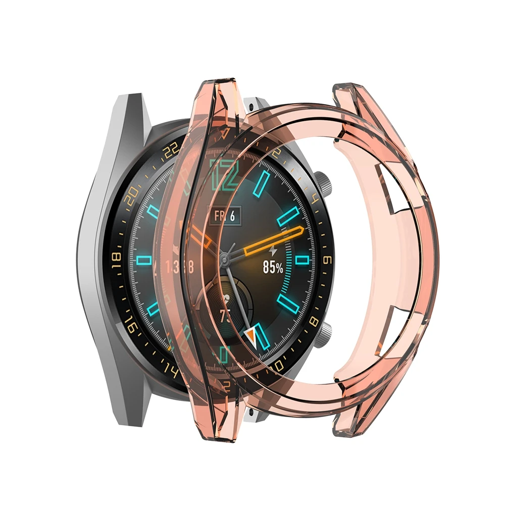 Ультра тонкий умный чехол для huawei watch GT active 46 мм Смарт-часы Мягкий ТПУ защитный силиконовый чехол для huawei аксессуары GT