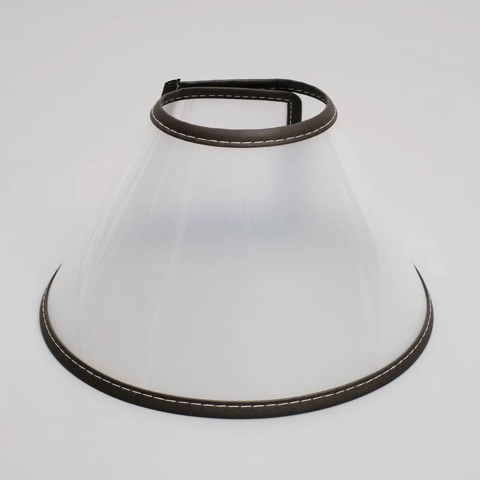 Ветеринарный воротник Пижон Premium №5 обхват шеи 29.5 см высота 15 | Дом и сад