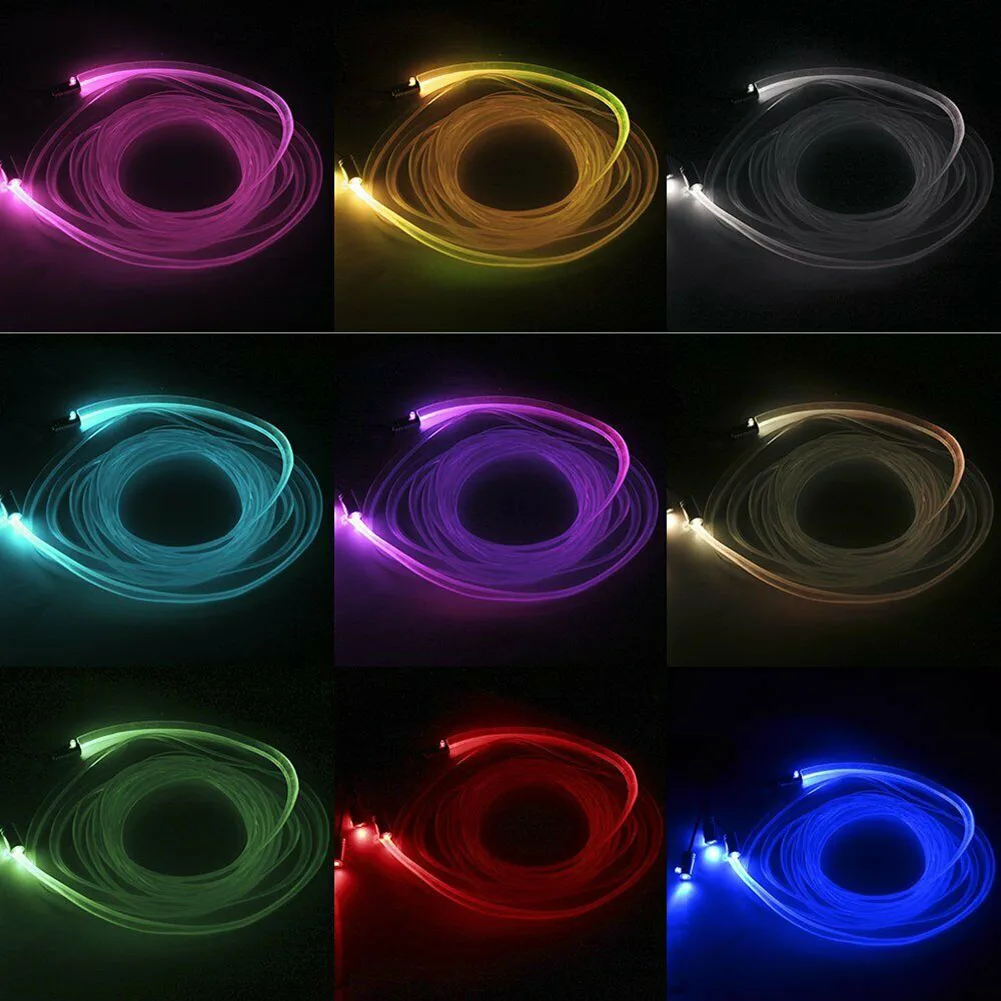 Автомобильный светодиодный ленточный светильник 6 м 12 В гибкая ленточная лента RGB