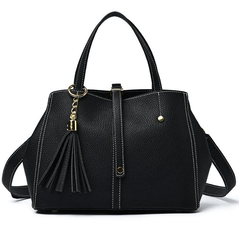 

Vintage Fashion Female Tote Bag 2021 New High Quality PU Leather Women's Designer Handbag High capacity Shoulder Messenger Bag