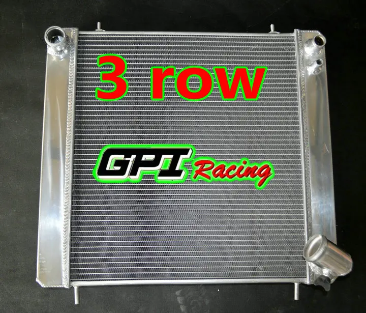 GPI Racing ALUMINUM RADIATOR FOR Jaguar XKE Manual MT 1965 1966 1967 65 66 67 | Автомобили и мотоциклы