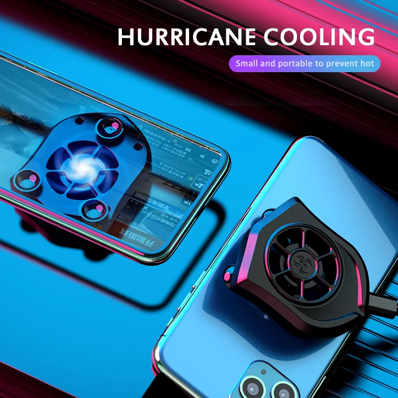 Mobile Phone Radiator Cell Universal Cooling Fan Mute For Fever Rapid Cooler |