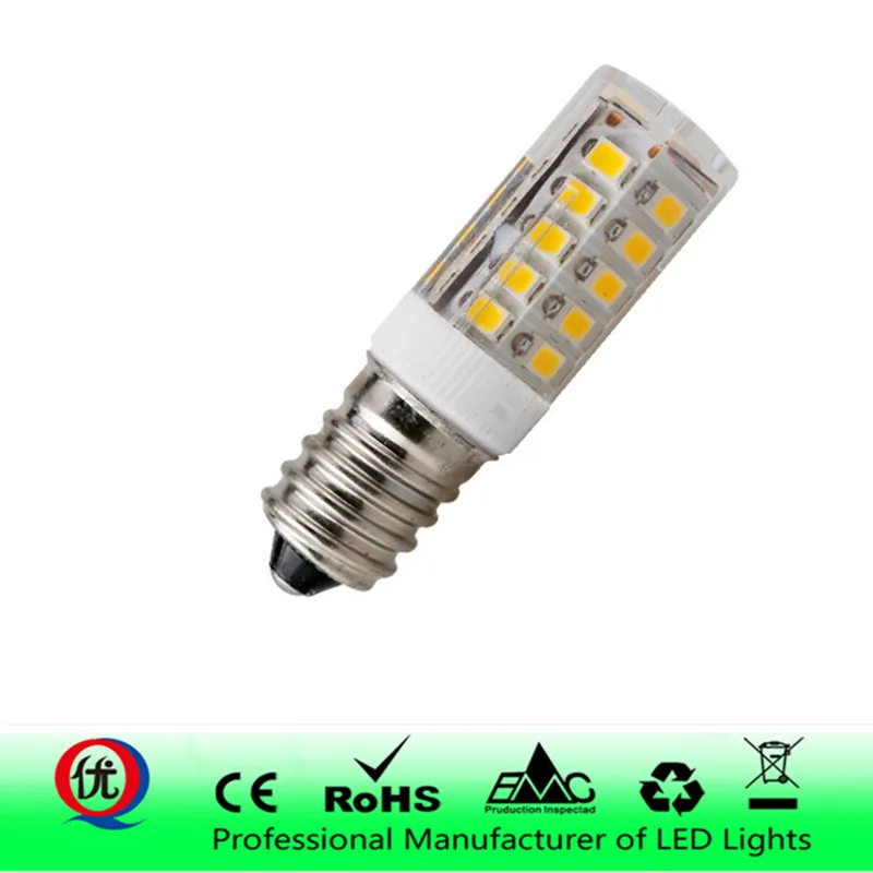 Без мерцания без затемнения Керамика светодиодный G4 светильник G9 E14 лампы 220V AC DC