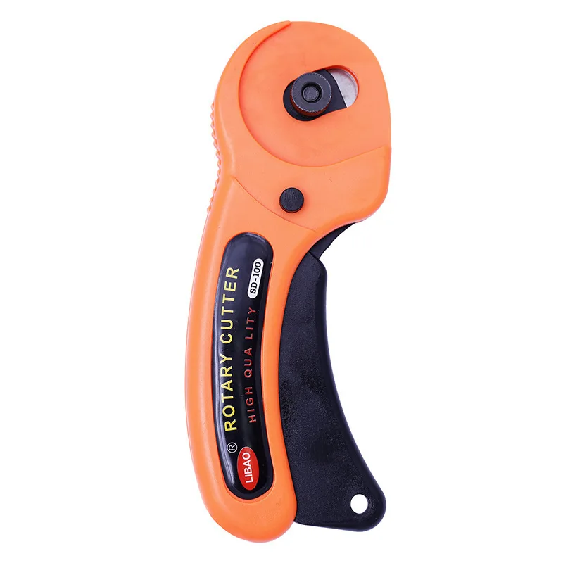 Вращающийся резак для кожи инструмент резки ткани круговое лезвие сделай сам