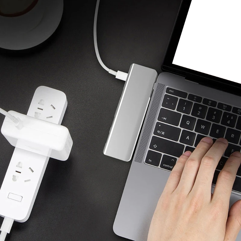 

USB 3,0 Hub 5 в 1 usb-хаб, поддержка передачи видео 4K 30Hz, USB-разветвитель для ноутбука, мобильного HDD,U-диска и других прямых поставок